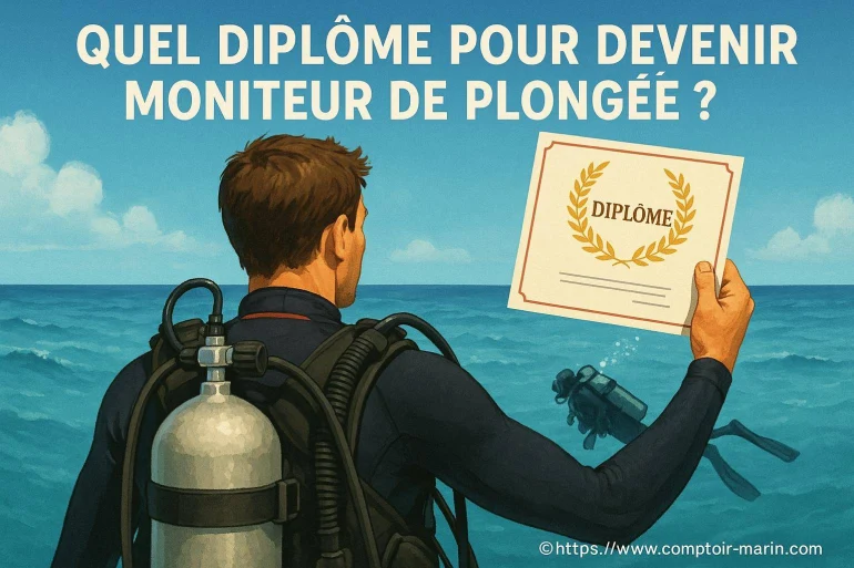 Quel diplôme pour devenir moniteur de plongée ?