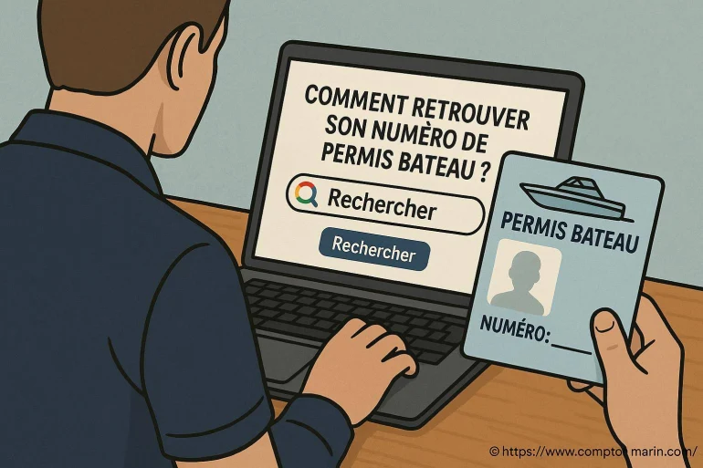 Comment retrouver son numéro de permis bateau ?