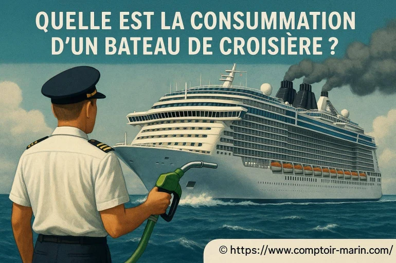 Quelle est la consommation d'un bateau de croisière ?