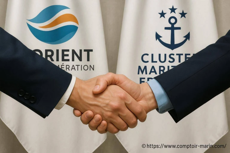 Lorient agglomération rejoint le cluster maritime français