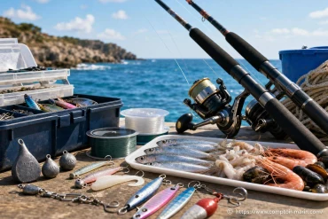 Avec quoi pêcher en mer : matériel et appâts indispensables