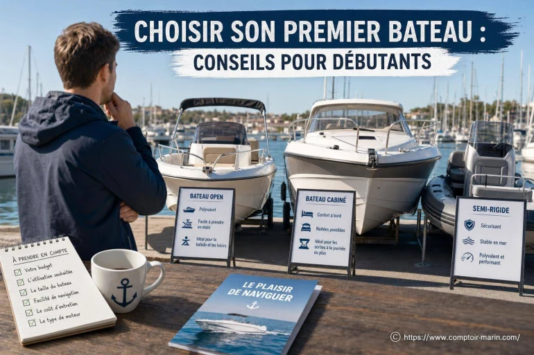 Choisir son premier bateau : conseils pour débutants