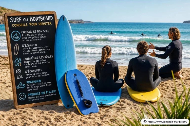 Essayer le surf ou le bodyboard : conseils pour débuter