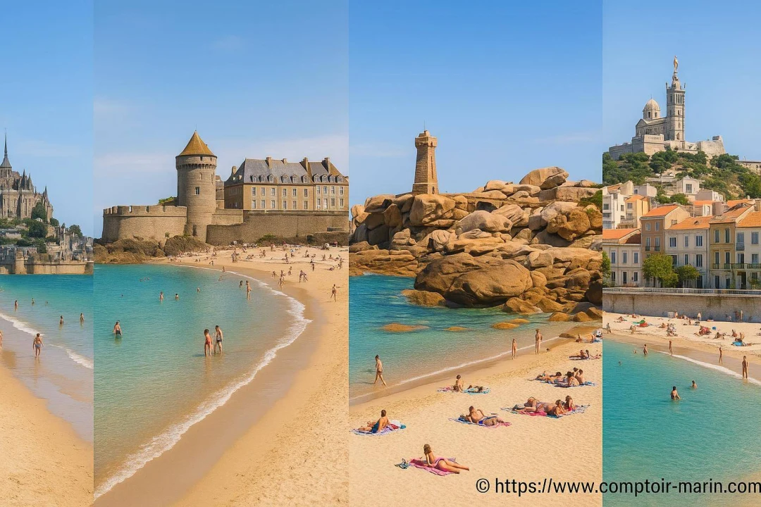Top plages de France où se baigner en toute sécurité en 2026