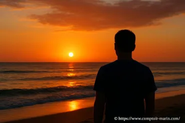 Observer le coucher du soleil sur la plage : un moment magique à vivre