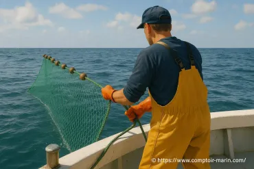 Comment poser un filet de pêche en mer efficacement ?
