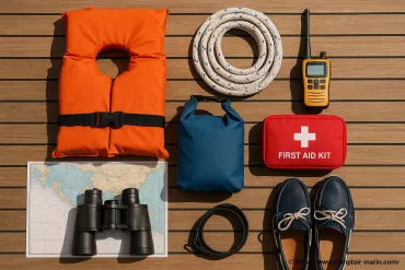Les indispensables à avoir à bord pour une sortie en bateau réussie