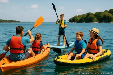 Les plus belles activités nautiques à pratiquer en famille au bord de l'océan