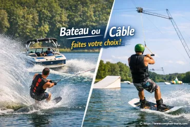 Stations de ski nautique : bateau ou câble, quel choix privilégier ?