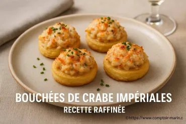 Bouchées de crabe impériales : une recette raffinée pour vos repas d'exception