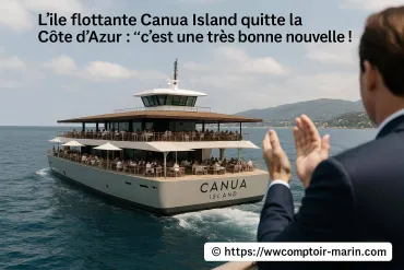 Canua island quitte la côte d'azur pour s'installer à malte en 2026